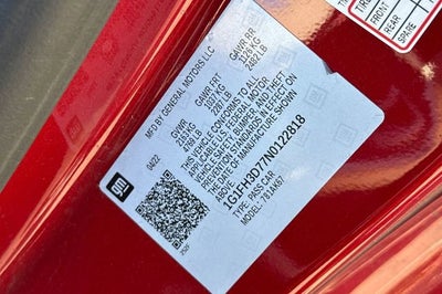 2022 Chevrolet Camaro 2dr Convertible 2SS