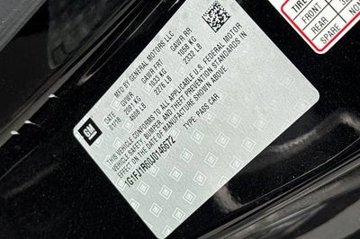 2018 Chevrolet Camaro 2dr Coupe ZL1