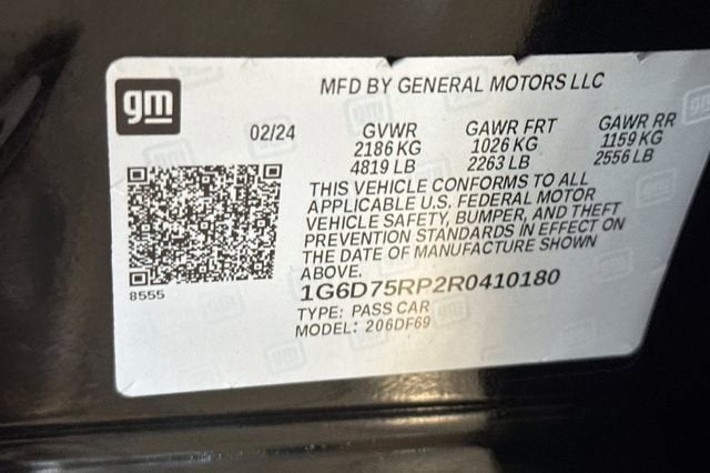 2024 Cadillac CT4-V 4dr Sdn Blackwing