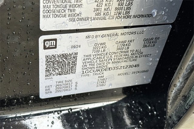 2025 Chevrolet Silverado 1500 Crew Cab Short Box 4-Wheel Drive LT 1LT