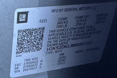 2021 GMC Yukon 4WD 4dr Denali
