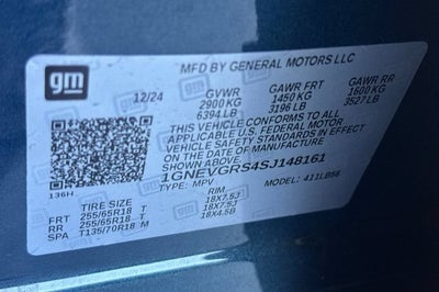 2025 Chevrolet Traverse LT w/2LT