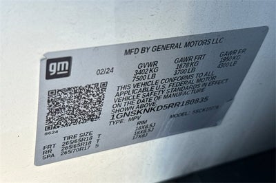 2024 Chevrolet Tahoe 4WD LT