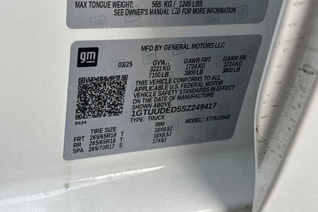 2025 GMC Sierra 1500 Crew Cab Short Box 4-Wheel Drive SLT