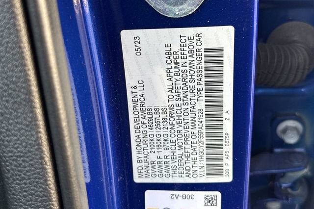2023 Honda Accord Hybrid Sport Sedan