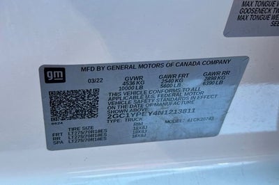 2022 Chevrolet Silverado 2500 HD Crew Cab Standard Box 4-Wheel Drive LTZ