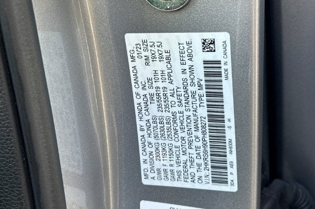 2023 Honda CR-V Hybrid Sport Touring AWD