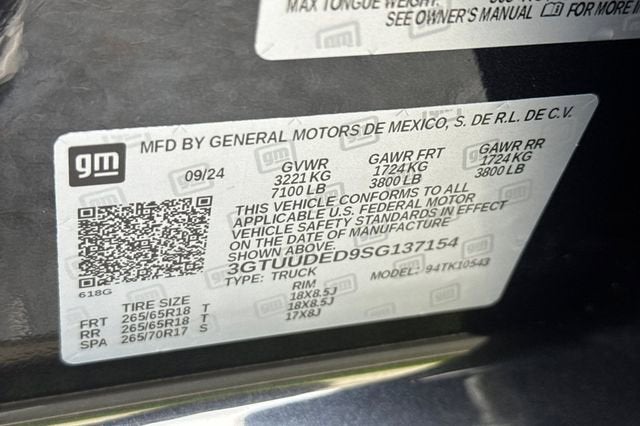 2025 GMC Sierra 1500 Crew Cab Short Box 4-Wheel Drive SLT