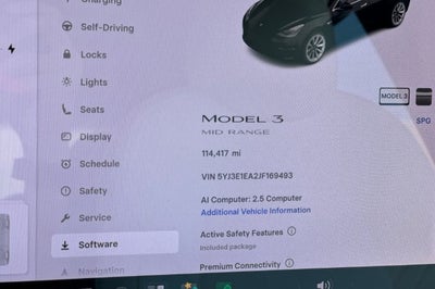 2018 Tesla Model 3 Long Range Battery RWD