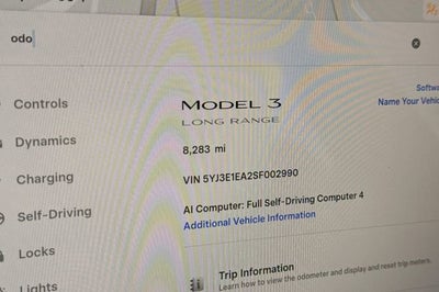 2025 Tesla Model 3 Long Range RWD