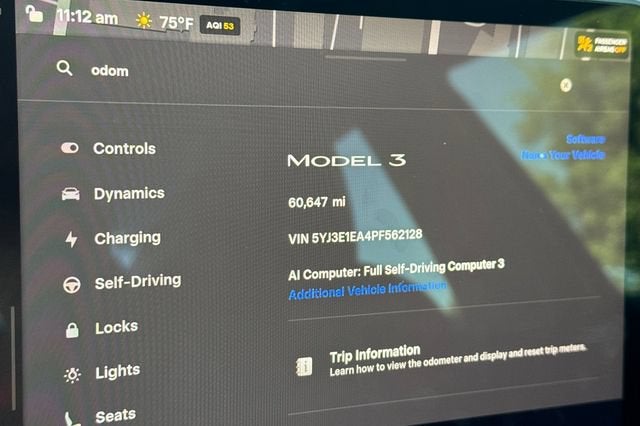 2023 Tesla Model 3 RWD
