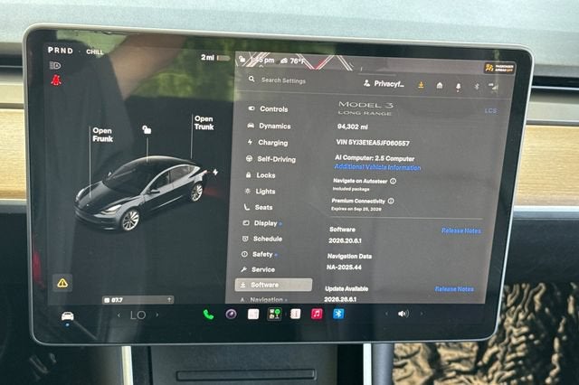 2018 Tesla Model 3 Long Range Battery RWD