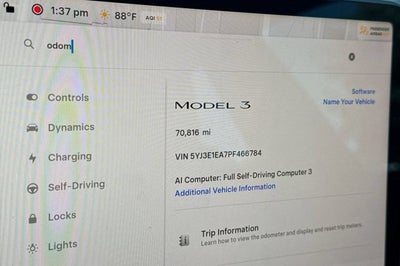 2023 Tesla Model 3 RWD