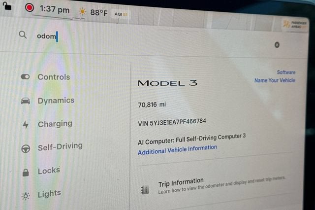 2023 Tesla Model 3 RWD