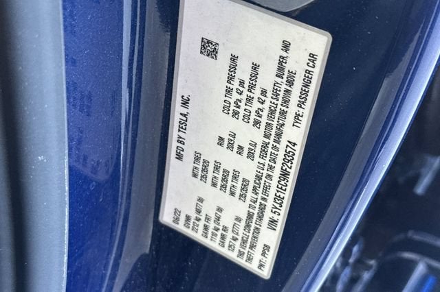 2022 Tesla Model 3 Performance AWD
