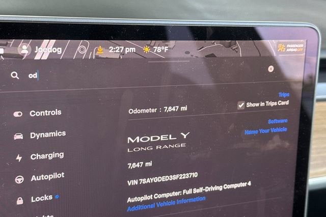 2025 Tesla Model Y Long Range RWD *Ltd Avail*