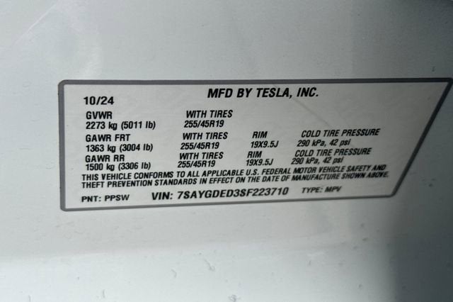2025 Tesla Model Y Long Range RWD *Ltd Avail*