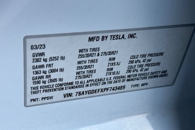2023 Tesla Model Y Performance AWD