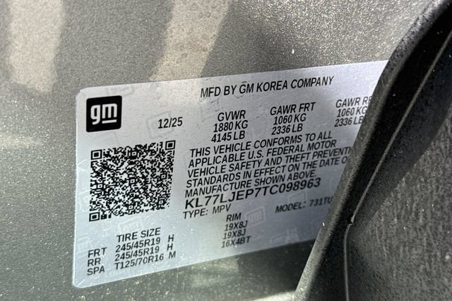 2026 Chevrolet Trax FWD 4dr 2RS