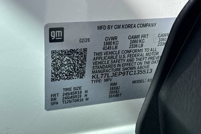 2026 Chevrolet Trax FWD 4dr 2RS