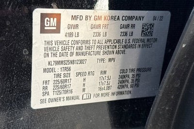 2022 Chevrolet Trailblazer FWD 4dr LS