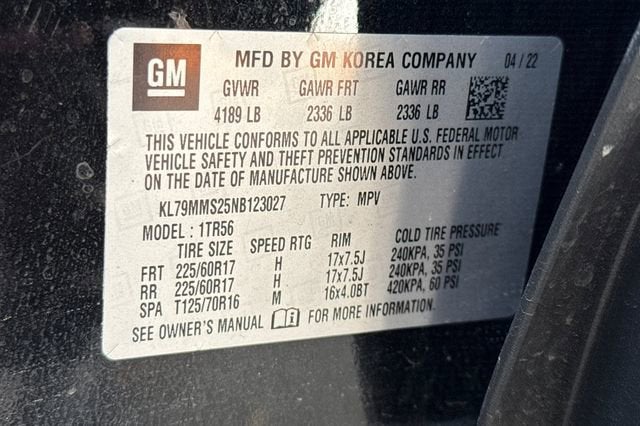 2022 Chevrolet Trailblazer FWD 4dr LS