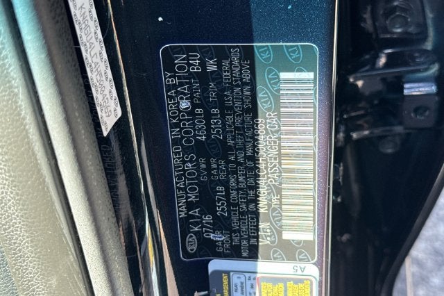 2017 Kia Optima Hybrid EX Auto