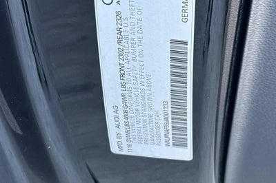 2018 Audi A5 Coupe 2.0 TFSI Premium Plus S tronic