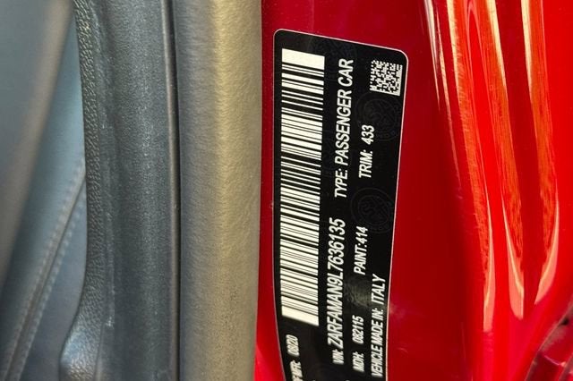 2020 Alfa Romeo Giulia RWD