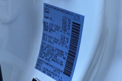 2026 Nissan Frontier S