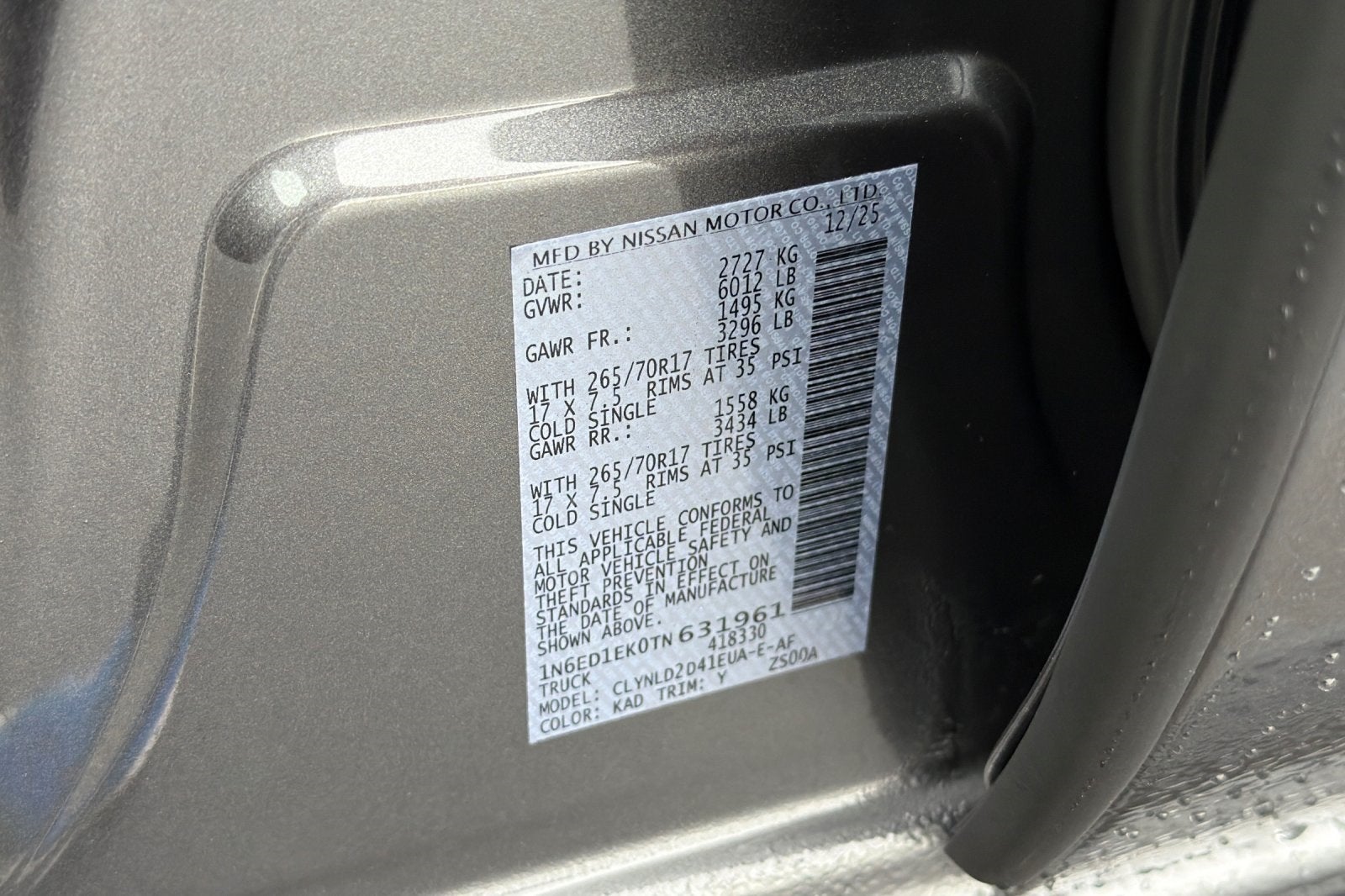 2026 Nissan Frontier PRO-4X