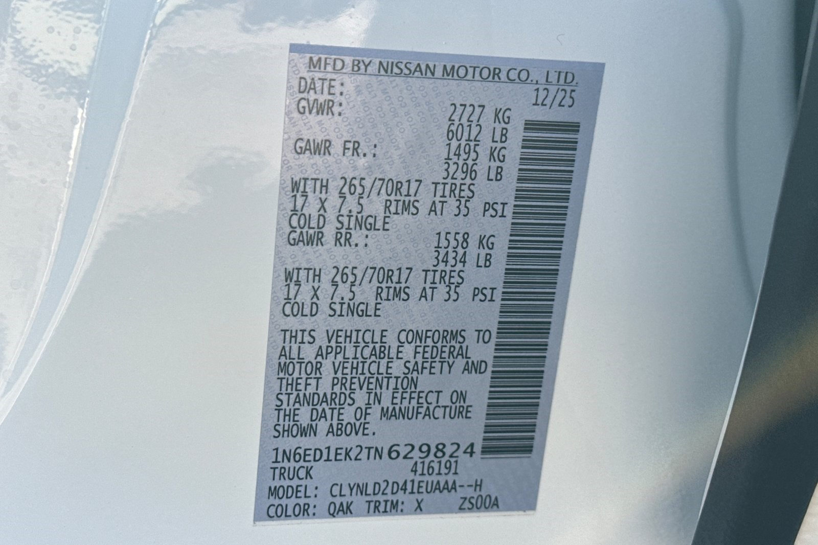 2026 Nissan Frontier PRO-4X