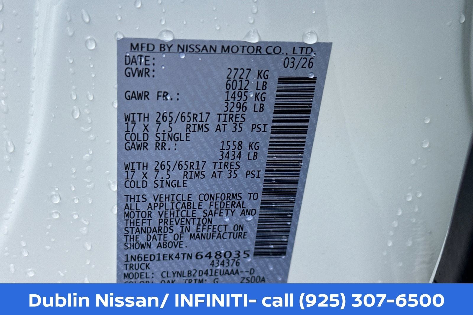 2026 Nissan Frontier SV