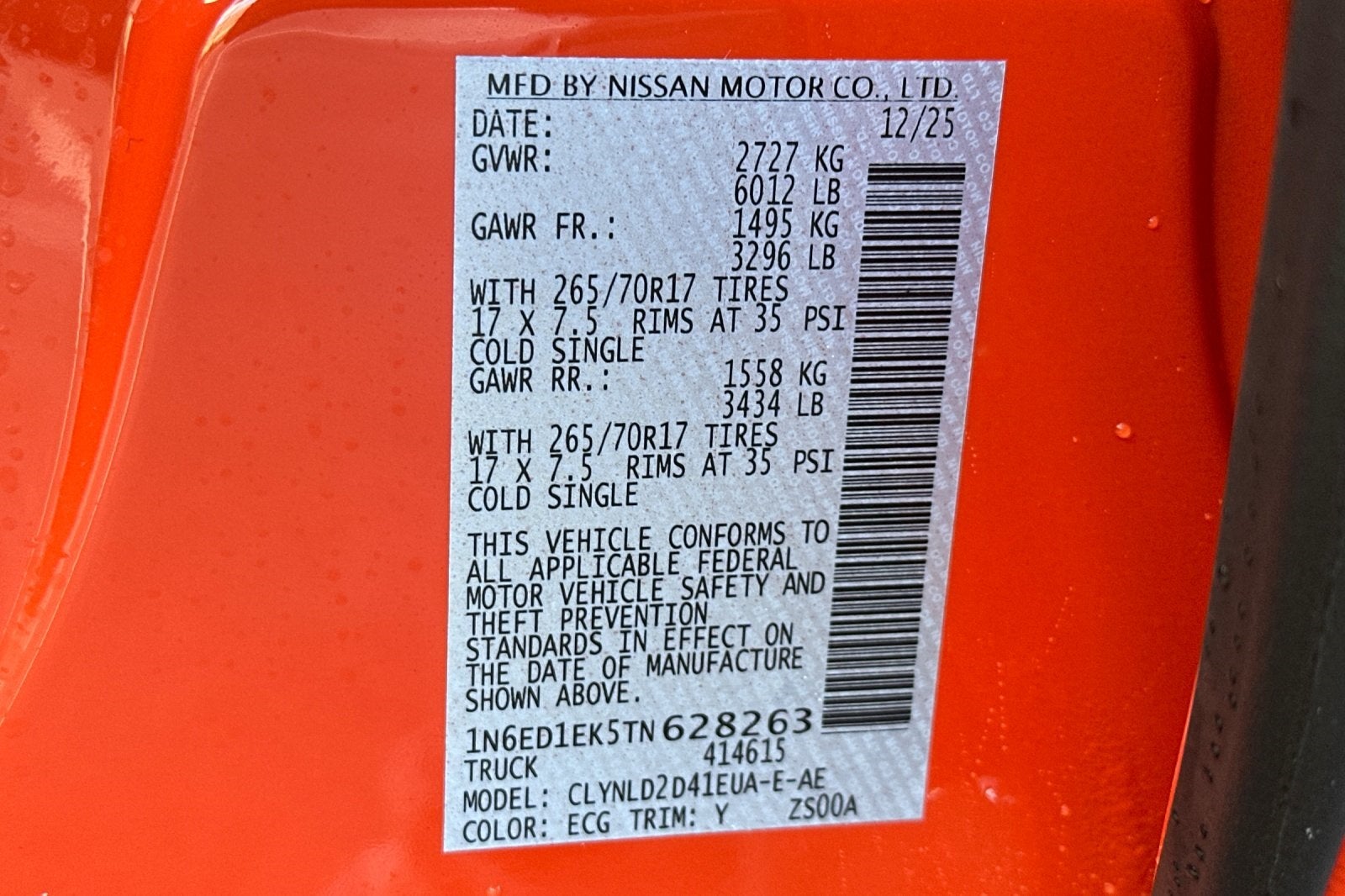 2026 Nissan Frontier PRO-4X