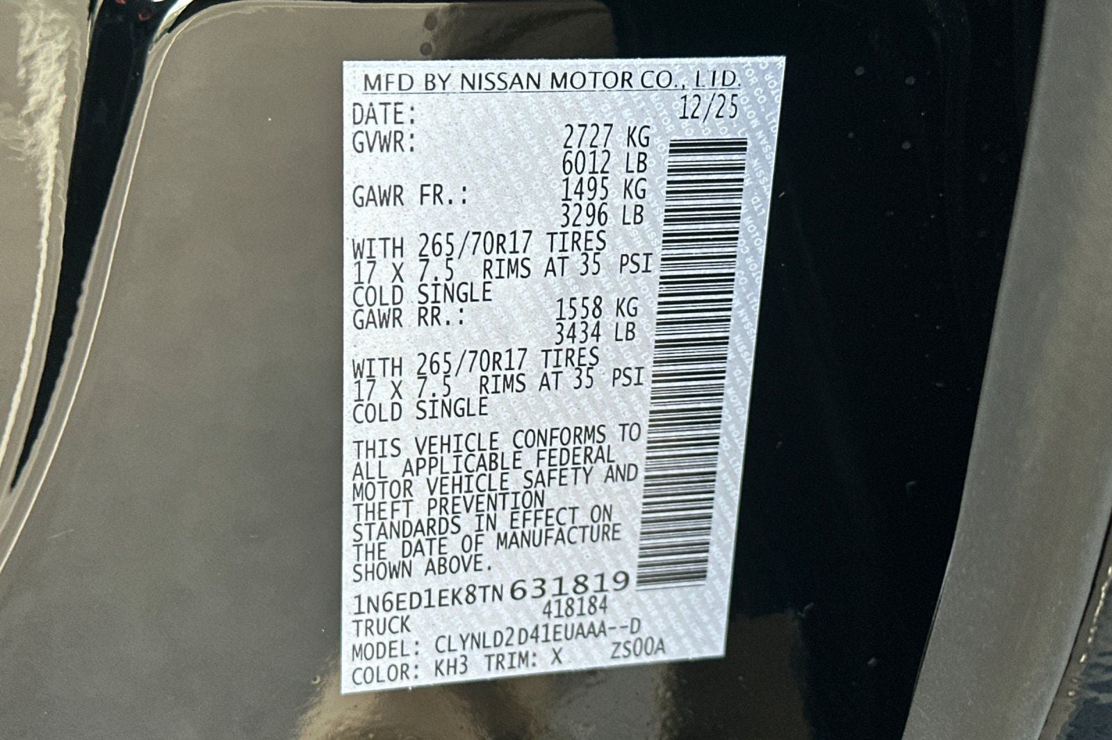 2026 Nissan Frontier PRO-4X