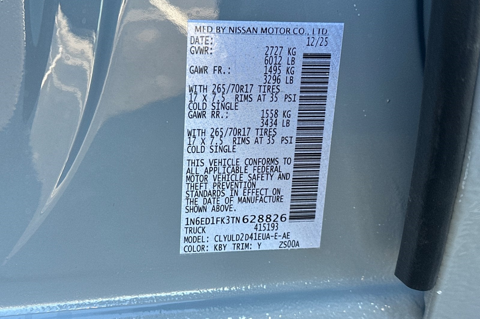 2026 Nissan Frontier PRO-4X