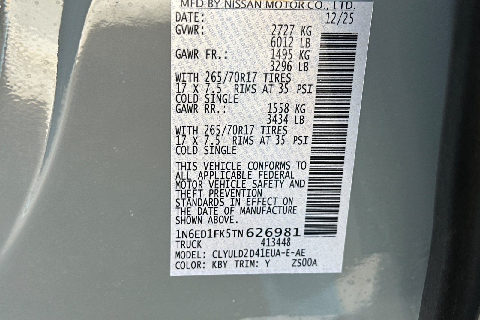 2026 Nissan Frontier PRO-4X