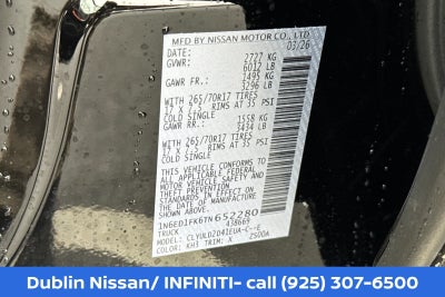 2026 Nissan Frontier PRO-4X