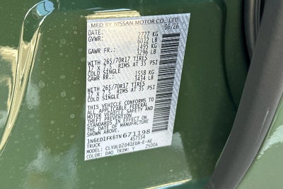 2026 Nissan Frontier PRO-4X