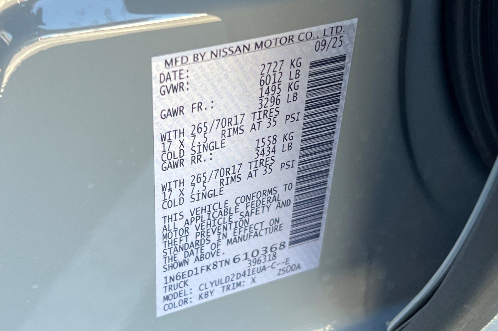 2026 Nissan Frontier PRO-4X