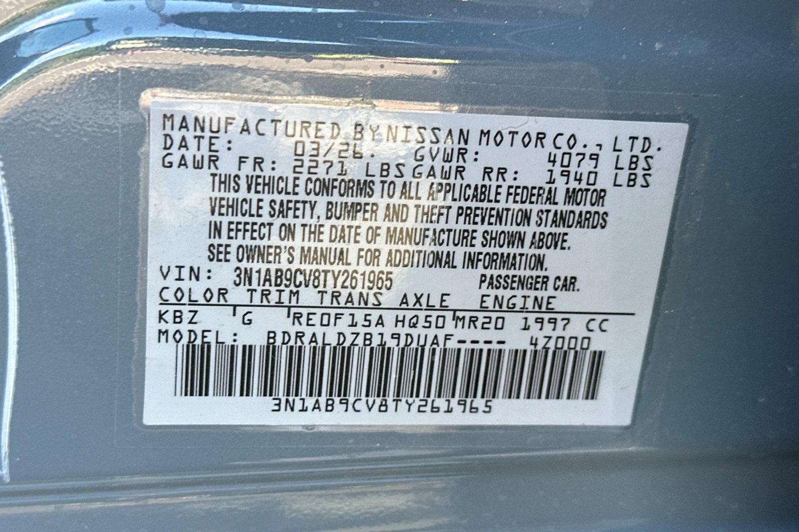 2026 Nissan Sentra SV