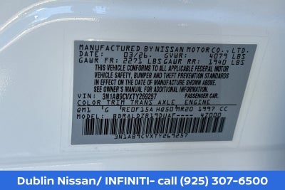 2026 Nissan Sentra SV