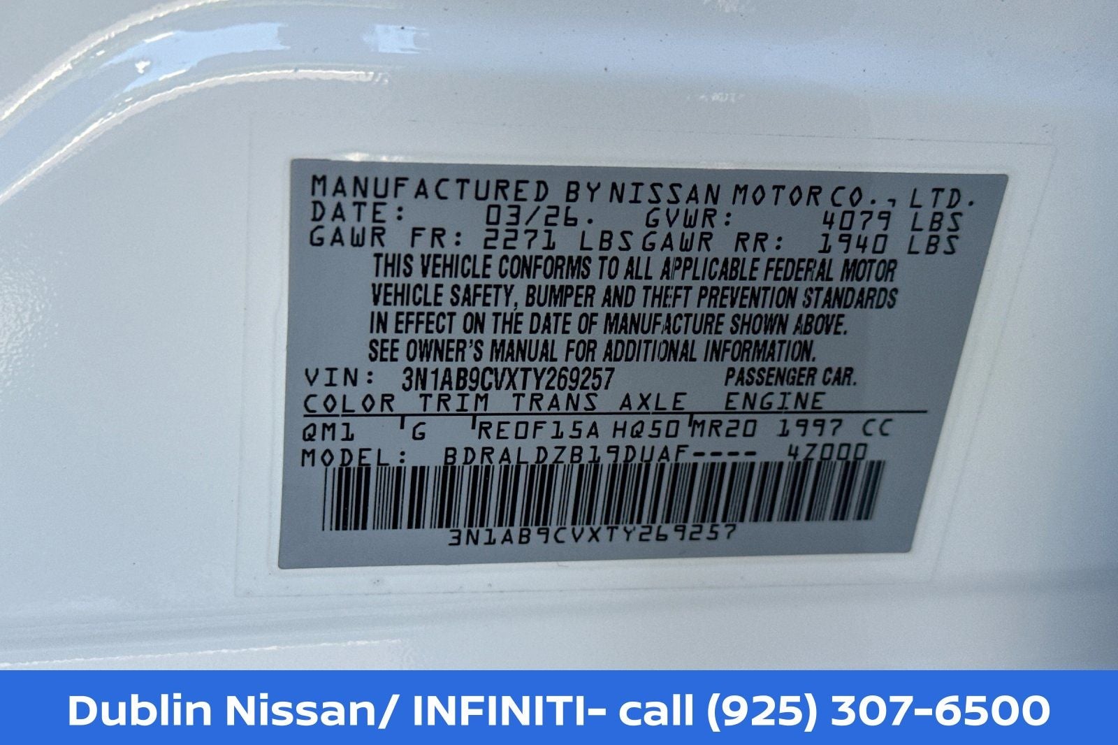 2026 Nissan Sentra SV