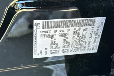 2026 Nissan Rogue SV