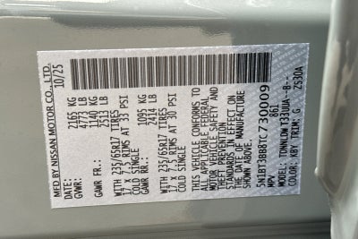 2026 Nissan Rogue Rock Creek