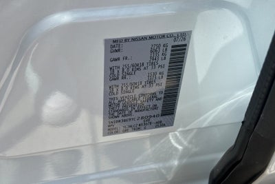 2026 Nissan Pathfinder SV