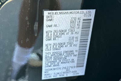 2026 Nissan Pathfinder Rock Creek
