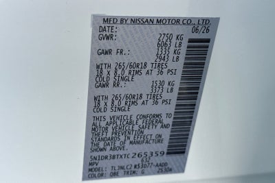 2026 Nissan Pathfinder Rock Creek