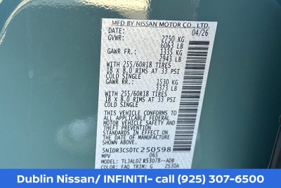 2026 Nissan Pathfinder SL