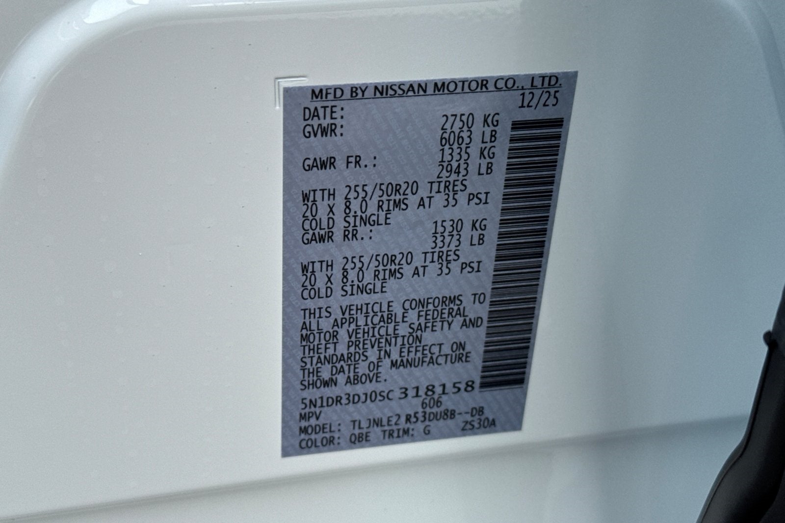 2025 Nissan Pathfinder Platinum